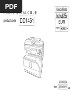 Bizhub 25e Parts Manual