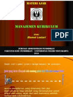 Bahan Ajar Manajemen Kurikulum