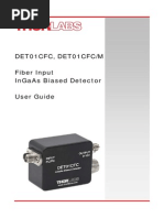 Det01cfc High Speed Detector Ingaas