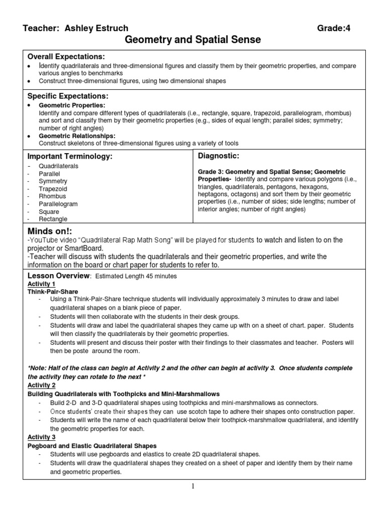 grade 4 geometry | Rectangle | Shape
