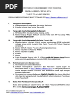 Download Panduan Pendataan Calon Peserta Un Mts Tp 2014-2015 by mohkharis SN252811722 doc pdf