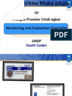 Promise Iroegbu Field Mission & Capacity Building Activities(South Sudan) in Pictures
