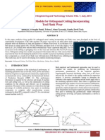 Predictive Force Models for Orthogonal Cutting Incorporating Tool Flank Wear