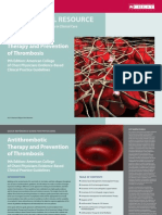 Antithrombotic Therapy and Prevention of Thrombosis