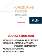 MANUFACTURING PROCESS Introduction PPT