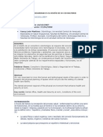 Consideraciones de Seguridad en El Diseño de Un Consultorio Odontológico