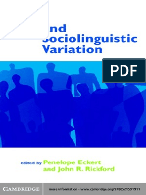 Style and Sociolinguistic | Sociolinguistics | Linguistics