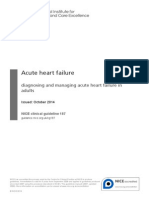 Acute Heart Failure NICE PDF