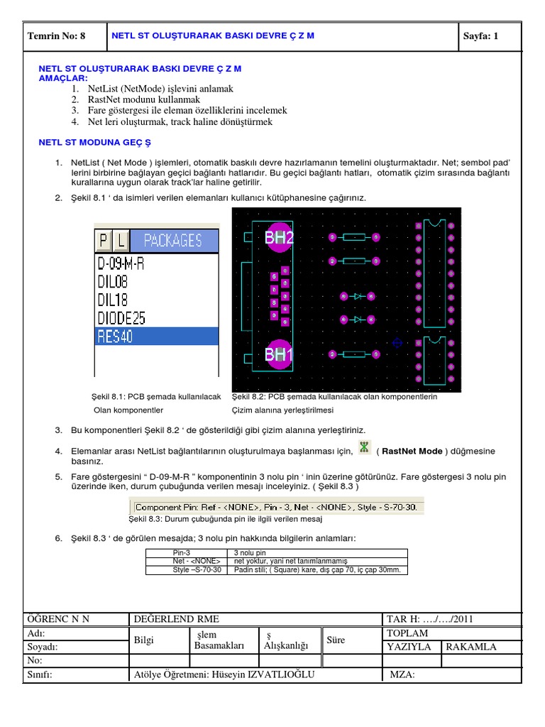 Netlist Oluşturmak | PDF