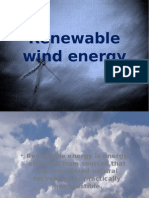 Wind Energy