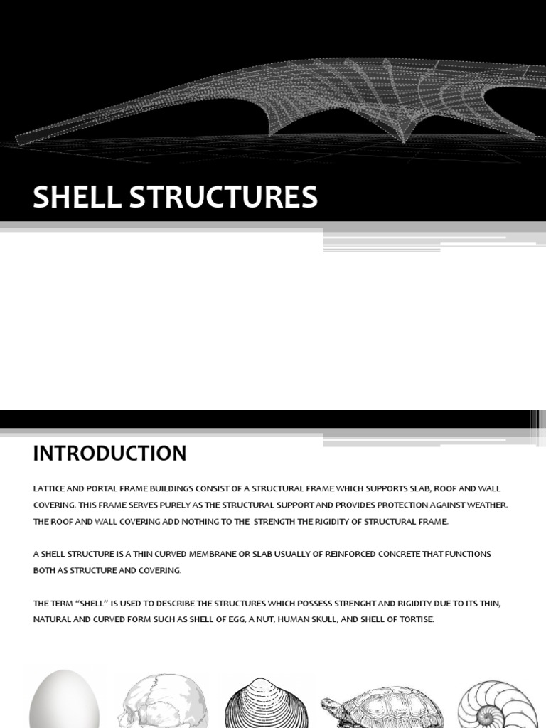 Shell Structures | PDF | Vault (Architecture) | Building Engineering