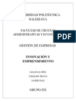 Innovacion y Emprendimiento