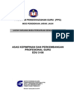 Modul PPG Edu 3083 Asas Kepimpinan Dan Perkembangan Profesional Guru