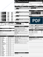 D&D 4E Character Sheet PDF