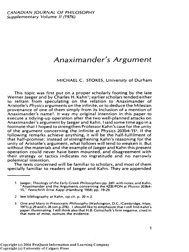 Anaximander quote image