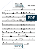 Trombone 3 - Vivir Mi Vida Partiturasmusicales.site90.Com
