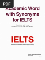 Download IELTS Academic Word With Synonyms by Do Phuong Thanh SN252837507 doc pdf