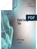 2 Digital Design Flow Tips