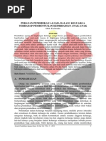 Download peranpendidikanagamadalamkeluargabyRohmatullohAlaihSN252843840 doc pdf