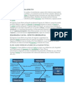 Diagrama Causa