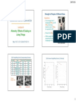 Numbers and Patterns in Nature and Life: Allometry: Effects of Scaling On Living Things Living Things