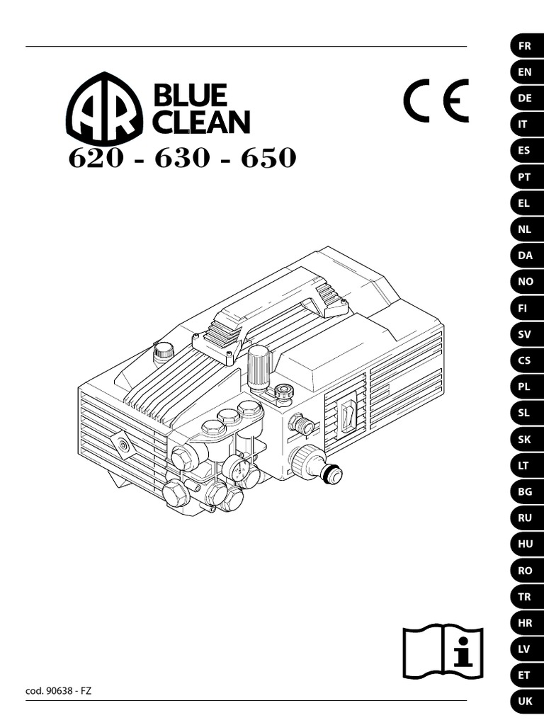 Manual de Hidrolavadora Annovi Reverberi 620 | PDF | Ingeniería ...
