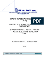 Cuadro de Personal-EMAPAT