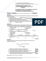 e f Chimie Organica i Niv i Niv II Si 007