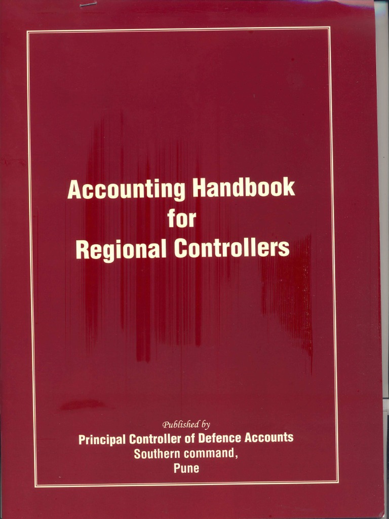 Accounting Handbook For Regional Controllers PDF PDF Debits And