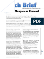 Remover Hierro y Manganeso