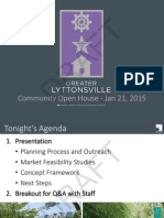 Draft: Community Open House - Jan 21, 2015