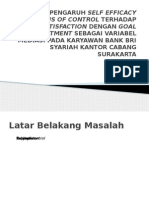 Analisis Pengaruh Self Efficacy Dan Locus of Control