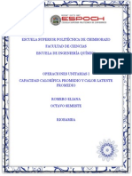 D Deber 4 Capacidad Calorífica Promedio y Calor Latente Promedio