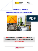 Aseguramiento de Mediciones