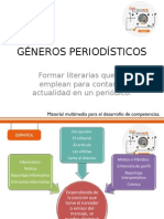 Géneros Periodísticos