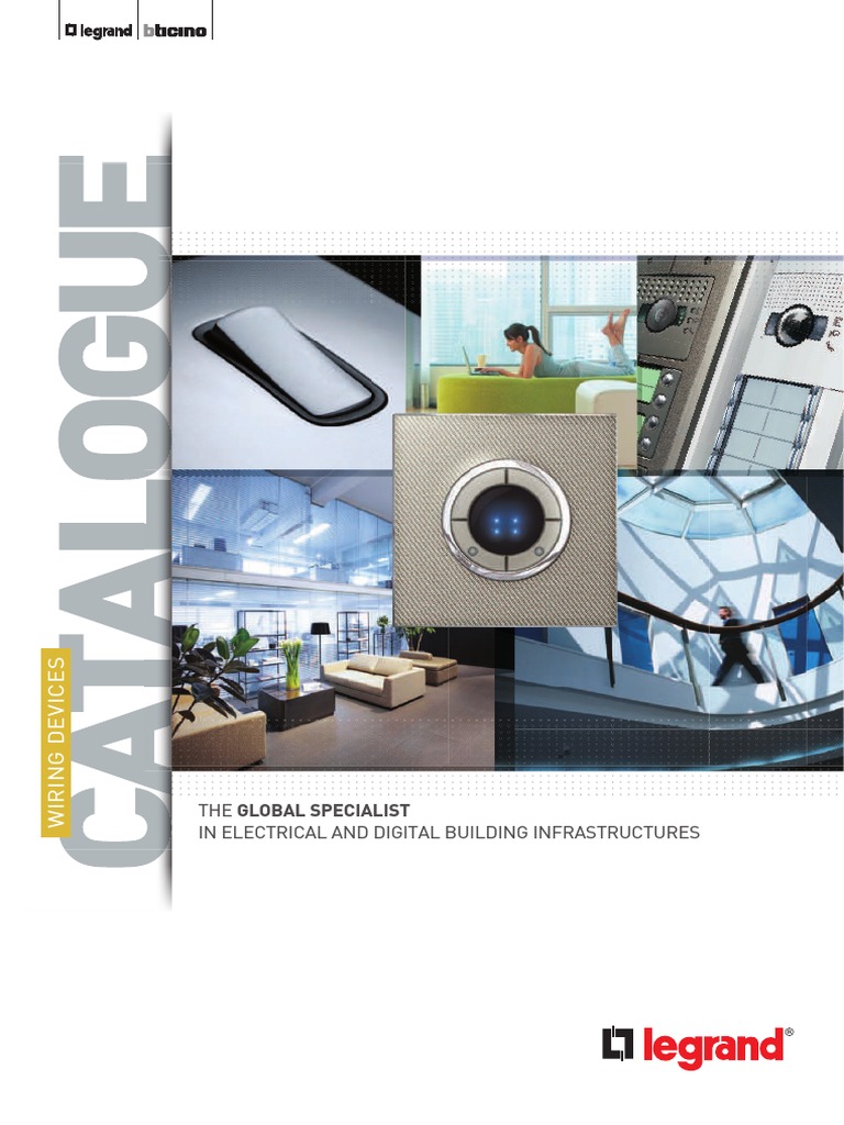 Legrand Wiring Devices Catalogue PDF Electrical Connector Electrical Wiring