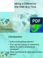 GLOBAL WARMING