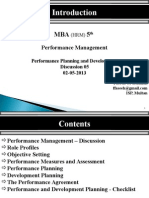 Performance Management Session 5