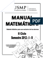 Manual Matematica II