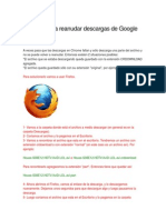 Download Reanudar Descargas Interrumpidas de Google Chrome by Candy Giov SN252874087 doc pdf