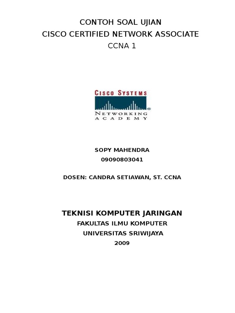 Contoh Soal Placement Test Cara Golden