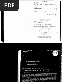 Maximoff (Ed.) - Political Philosophy of Bakunin. Scientific Anarchism 