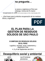 Plan Gestion Resíduos São Paulo Dan Moche