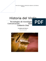 Historia Del Violín Completa