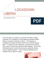 Ebola Quarantine - Liberia