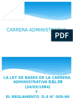 Pptt-la Carrera Adminitrativa