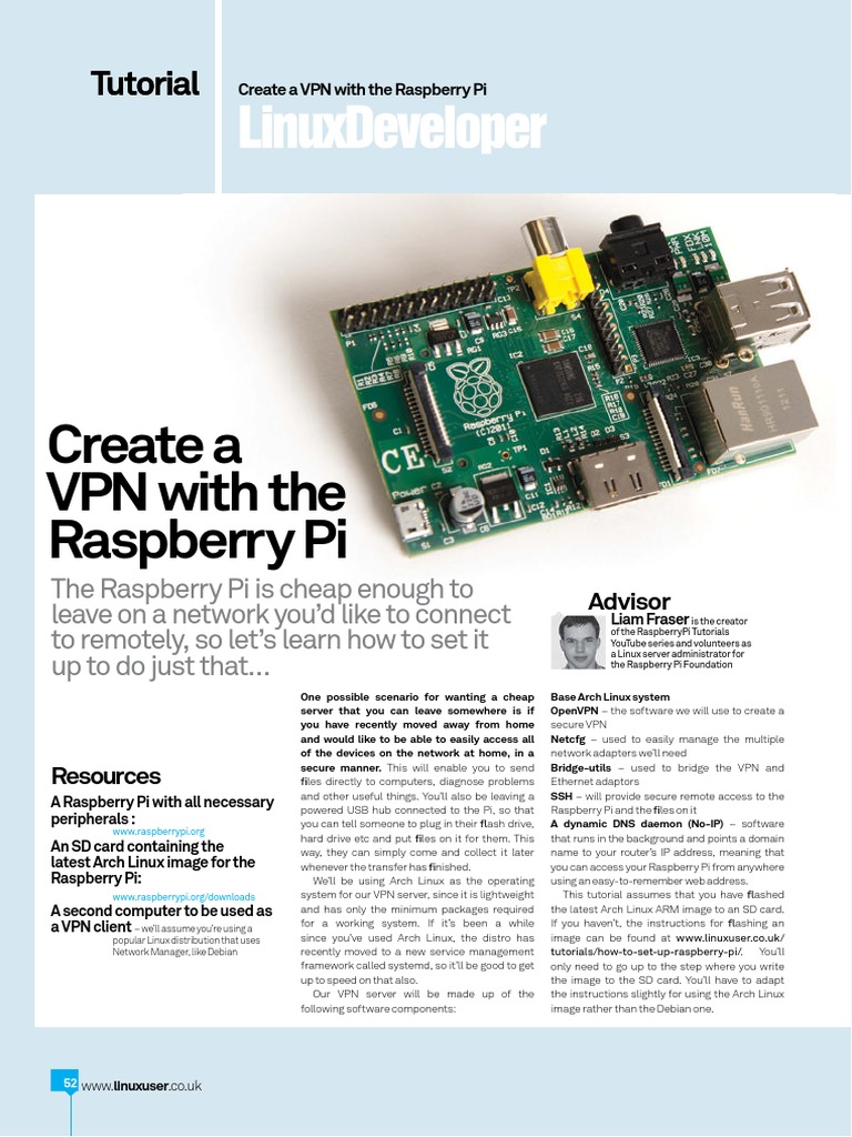 Set Up a Raspberry Pi VPN Server | PDF | Port (Computer Networking ...