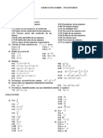 11 - 2º Eso - Polinomios PDF