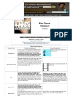 Cinematic Terms - A FilmMaking Glossary1