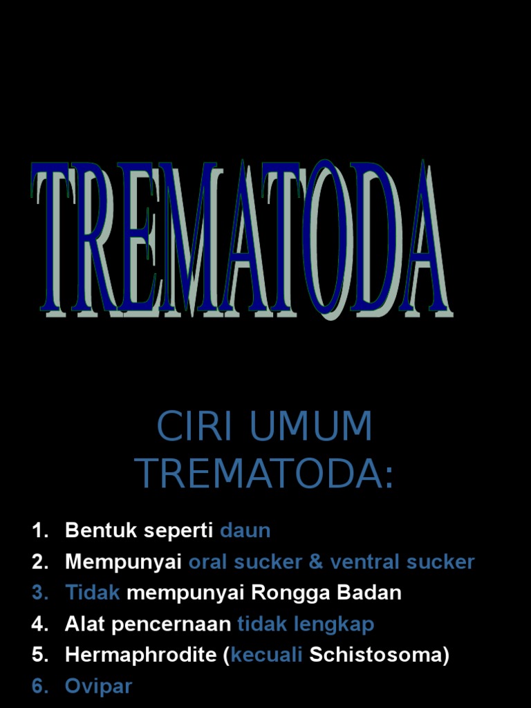 TREMATODA - Usus | PDF | Parasites | Wellness